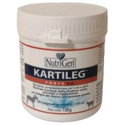 Kartileg Forte H.E. - Complementary feed for athletic or sporting dogs and cats 120 tablets