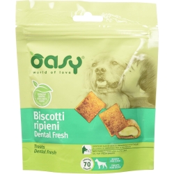 Dental Fresh - Dog Snacks Filled Biscuits Fresh Breath 70g
