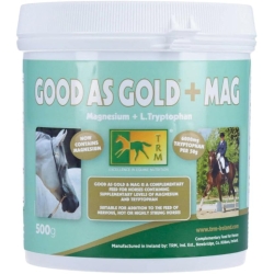Good as Gold + Mag - Food supplement for nervous or stressed horses 500 g