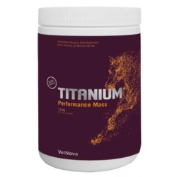 Titanium Performance Mass - Horse Supplement for Muscle Development 750g