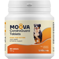 Moova Condroguard - Complementary feed for joint mobility in dogs and cats 30 tablets