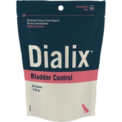 Dialix Bladder Control - Complementary feed for sterilized females and older animals 60 chews