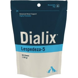 Dialix lespedeza-5 - Complementary feed to support kidney function 60 chews