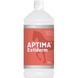 Aptima Estiderm - Complementary feed for horses for healthy skin and mane 930 ml