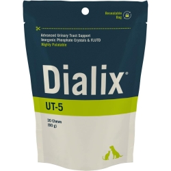 Dialix ut-5 feline - Complementary feed for urinary tract health in cats 30 chews