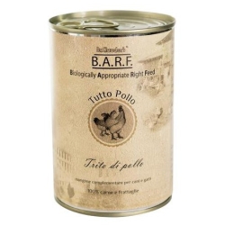 B.A.R.F Chicken Minced - Complete food for dogs and cats 400g