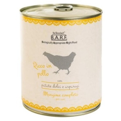 B.A.R.F Chicken with Sweet Potatoes and Asparagus - Complete Dog Food 800g