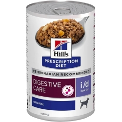 Prescription Diet i/d Low Fat - Complete dietetic food for adult dogs with gastrointestinal disorders 360 gr