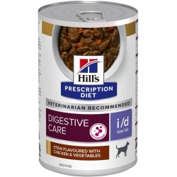 Prescription Diet i/d Low Fat Chicken Vegetables - Digestive Support Wet Diet Dog Food 354g