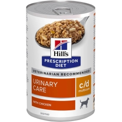 Prescription Diet c/d Urinary Chicken - Complete food for adult dogs with urinary problems 370 gr