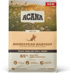 Homestead Harvest - Complete food for adult cats 1.8 kg