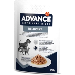 Advance Veterinary Diets Recovery Chicken - Complete dietetic food for convalescent adult dogs and cats 100g