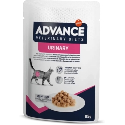 Advance Veterinary Diets Urinary Chicken - Complete dietetic food for adult cats with struvite 85g