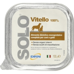 Veal Only - Single-protein food for dogs with food allergies or intolerances 100g