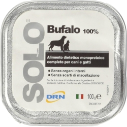 Only Buffalo - Single-protein food for dogs with food allergies or intolerances 100g