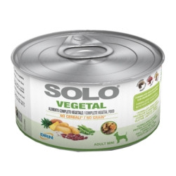 Solo vegetal no grain adult mini - Complete food for adult dogs of mini size 150 gr