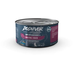 Dognivor Duck Rice and Pumpkin - Complete wet food for dogs 150g