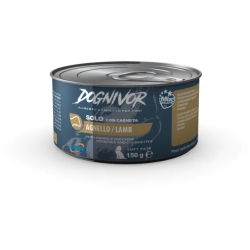Dognivor Lamb, Potatoes and Zucchini - Complete wet food for dogs 150g