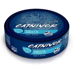 Catnivor Trout - Complete food for strictly carnivorous cats 80g