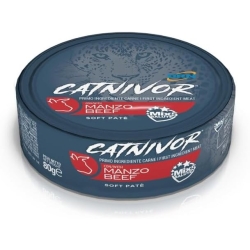 Catnivor Beef - Complete food for cats 80g