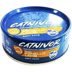 Catnivor Lamb - Wet food for cats 80g