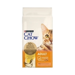 Purina Cat Chow Adult Chicken - Complete food for adult cats 10 kg