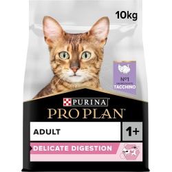 Purina Pro Plan Delicate Turkey - Complete food for adult cats with sensitive digestion 10 kg