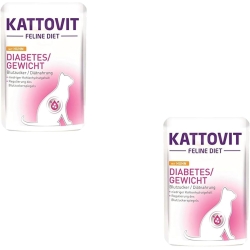 Diabetes Chicken - Wet food for adult cats with diabetes and for weight control 85 g