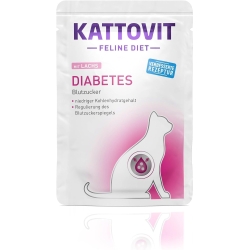 Diabetes Salmon - Dietary Wet Food for Diabetes and Weight Control with L-Carnitine 85 g
