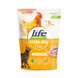 Life Natural Sterilized Chicken - Complete food for sterilized cats 800g