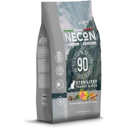 Necon Natural Wellness Turkey and Rice - Complete food for sterilized adult cats 1.5 kg