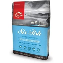 Six Fish - Complete food for cats at all stages of life 340 g