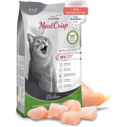 Meatcrisp Chicken - Complete dry food for adult cats 1.5 kg
