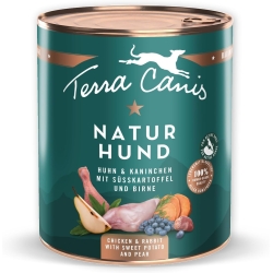 Naturhund Chicken and Rabbit - Complete wet food for dogs 800 g