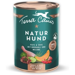 Naturhund Turkey and Duck - Complete wet food for dogs 400g