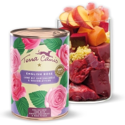 Flower English Rose Lamb - Complementary wet food for dogs 400g