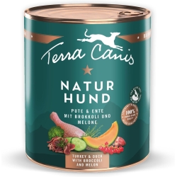 Naturhund Turkey and Duck - Complete wet food for dogs 800g