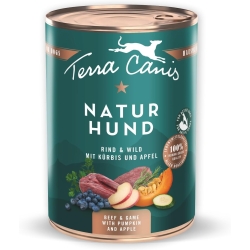 Naturhund Beef and Game - Complete wet food for dogs 400g