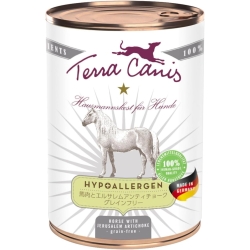 Hypoallergenic Horse with Jerusalem Artichoke - Complete wet food for adult dogs 400g