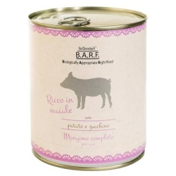 B.A.R.F. Minced Pork with Potatoes and Zucchini - Complete Dog Food 800g