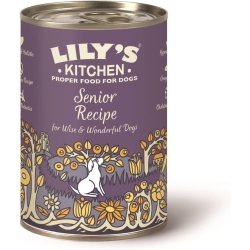 Senior Recipe Turkey and Blueberries - Complete food for senior dogs 400g