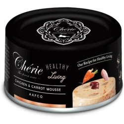 Chicken and Carrot Mousse - Complete wet food for cats 80g