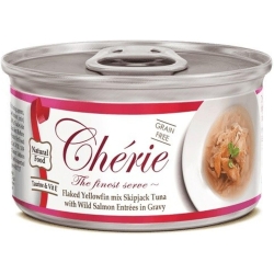 Albacore Tuna and Salmon Mix in Sauce - Wet Cat Food 80g