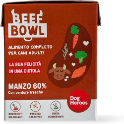 Beef Bowl - Complete food for adult dogs with poor appetite or kidney problems 390 g