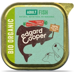 Adult Organic Fish, Carrots and Fennel - Wet food for dogs and cats 100g