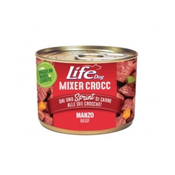 Life Dog Mixer Crocc Beef - Complementary food for dogs to be mixed with dry foods 150 gr