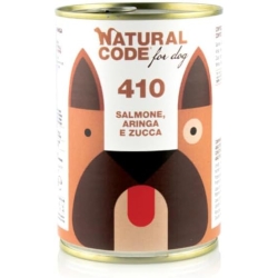 410 Salmon, Herring and Pumpkin - Complete dog food 400g