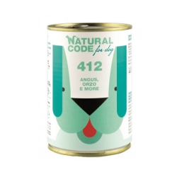 412 Angus Farro and Blackberries - Complete food for adult dogs 400 gr