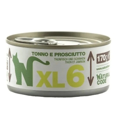 xl 6 Tuna and Ham - Complementary food for adult cats 170 gr