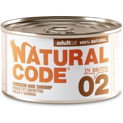 02 Chicken and Shrimp - Complete food for adult cats 85 gr